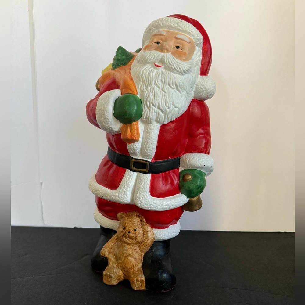 Rare Ceramic Santa Vintage